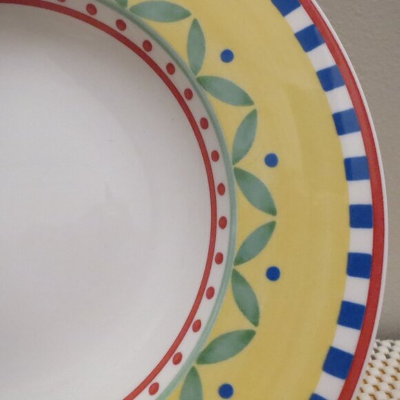 X2 Villeroy & Bock Rim Pasta Soup Bowl Twist-Bea 9.5" Fine Vilbo China Germany - Picture 4 of 6